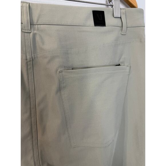 Vuori Men's Meta Pant Athletic Slim Grey Stretch Men's 38 x32 New Preppy - Picture 7 of 12